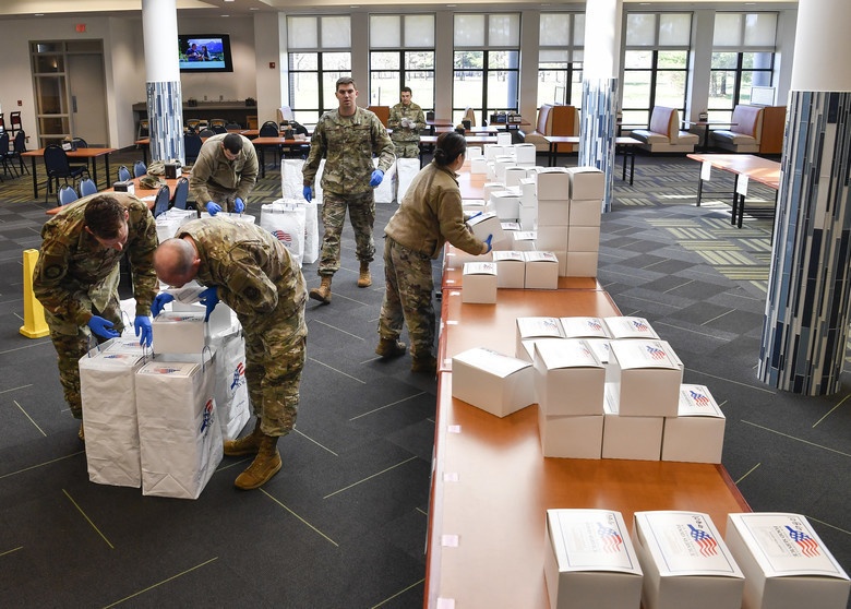 Protecting the force: Joint Base MDL Airmen keep personnel nourished during pandemic