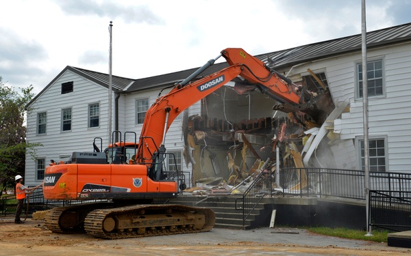 Old 101st Airborne Division and Garrison Headquarters Building Demolition, T-39