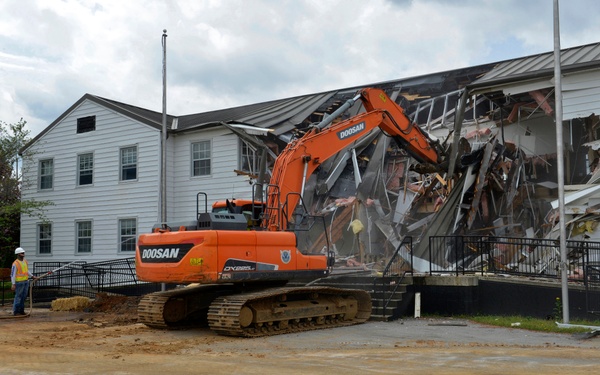 Old 101st Airborne Division and Garrison Headquarters Building Demolition, T-39