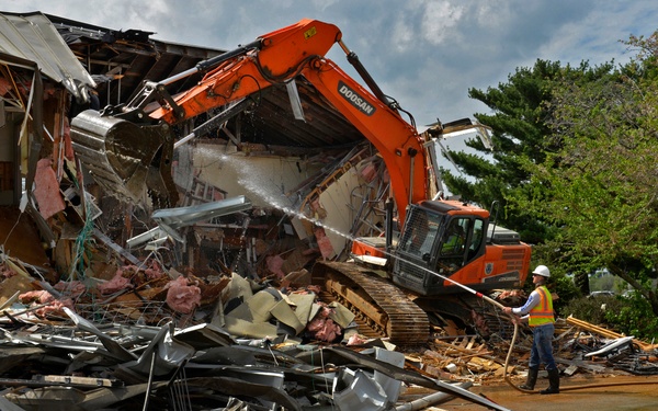 Old 101st Airborne Division and Garrison Headquarters Building Demolition, T-39