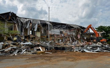 Old 101st Airborne Division and Garrison Headquarters Building Demolition, T-39