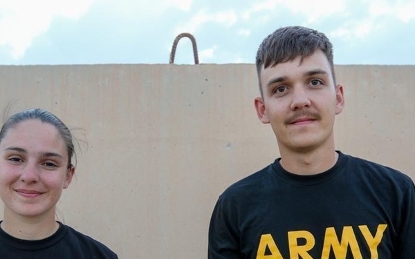 North Carolina National Guard Sibling Soldiers Reunite on Deployment