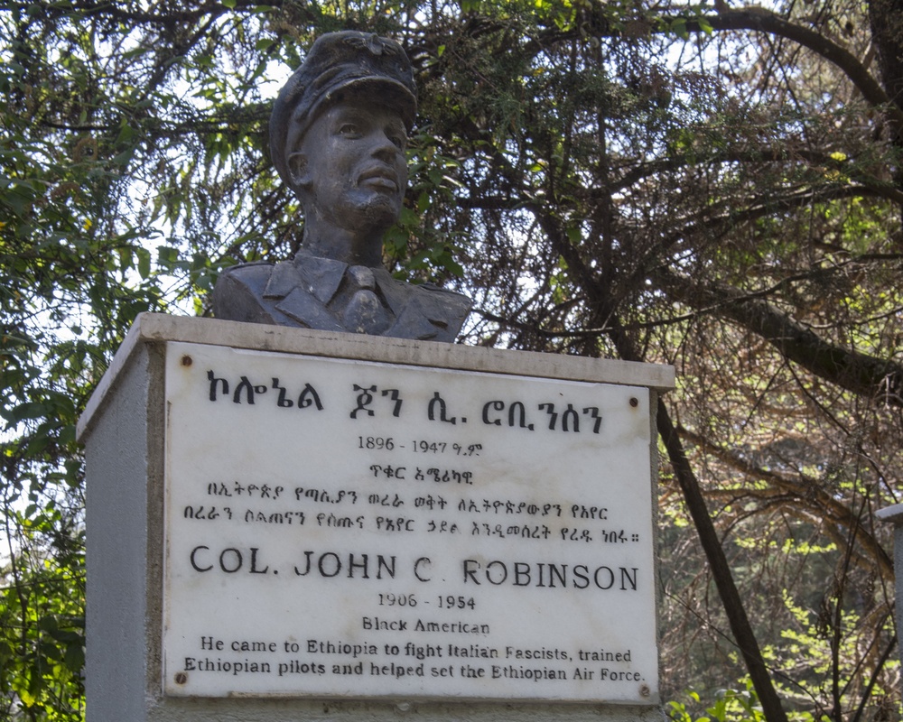 Airmen in Ethiopia