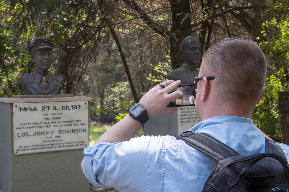 Airmen in Ethiopia