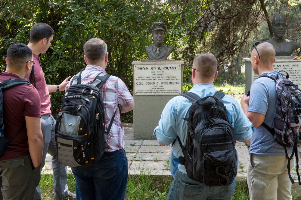 Airmen in Ethiopia