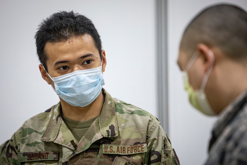 New Jersey Joint Task Force builds up Field Medical Station in Atlantic City