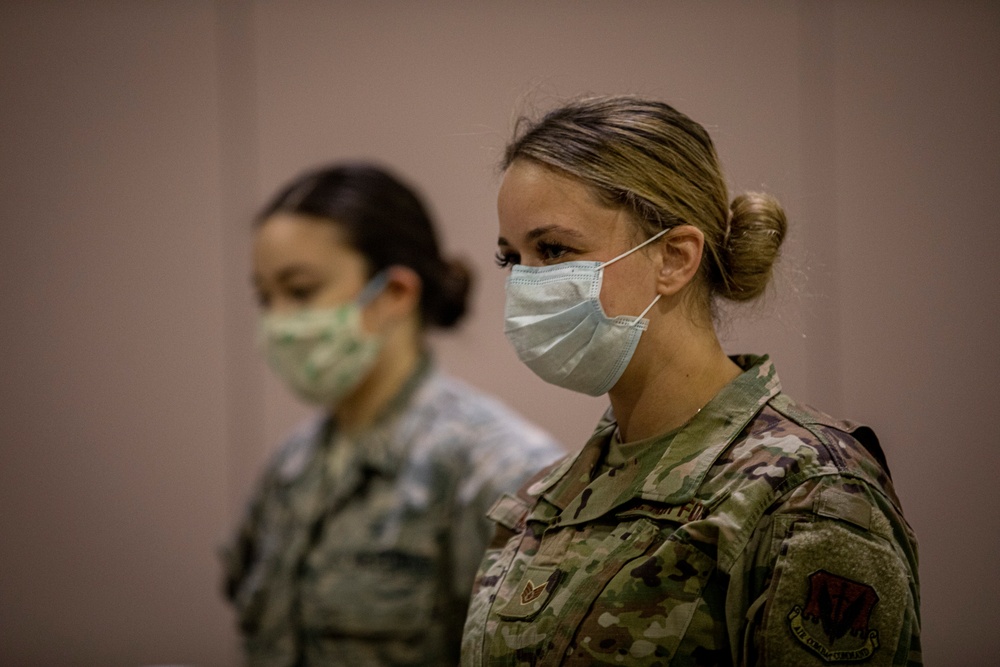 New Jersey Joint Task Force builds up Field Medical Station in Atlantic City