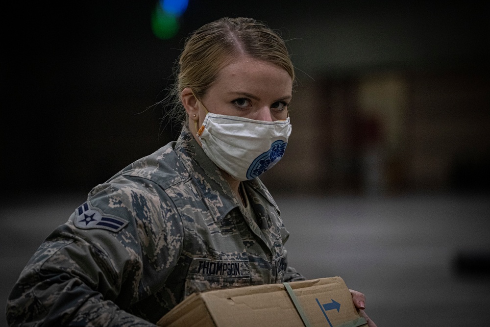 New Jersey Joint Task Force builds up Field Medical Station in Atlantic City