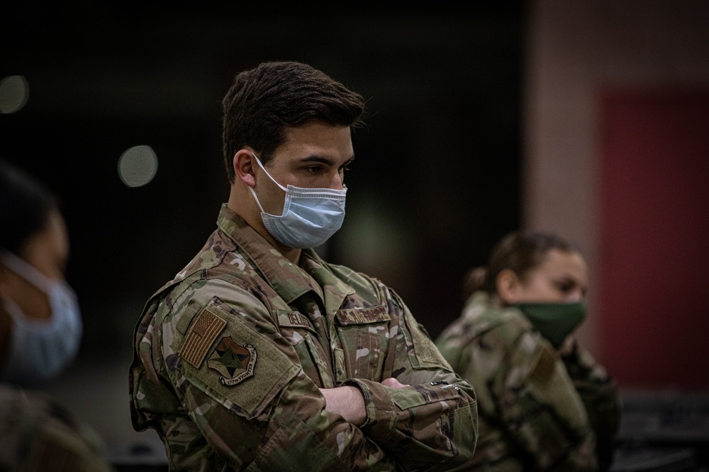 New Jersey Joint Task Force builds up Field Medical Station in Atlantic City