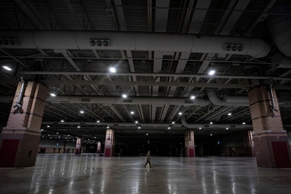 New Jersey Joint Task Force builds up Field Medical Station in Atlantic City