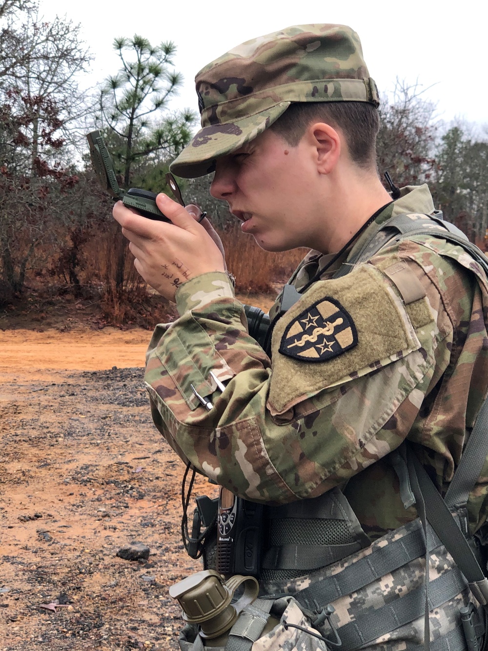 Sgt. Ashley Schexnayder competes in APMC Best Warrior Competition