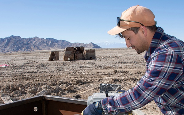 Rocket fuel test finds Dugway ideal