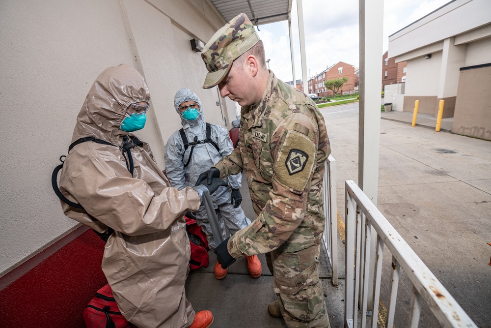 W.Va. Guard Help Build COVID-19 Response Medical Surge Capacity in West Virginia