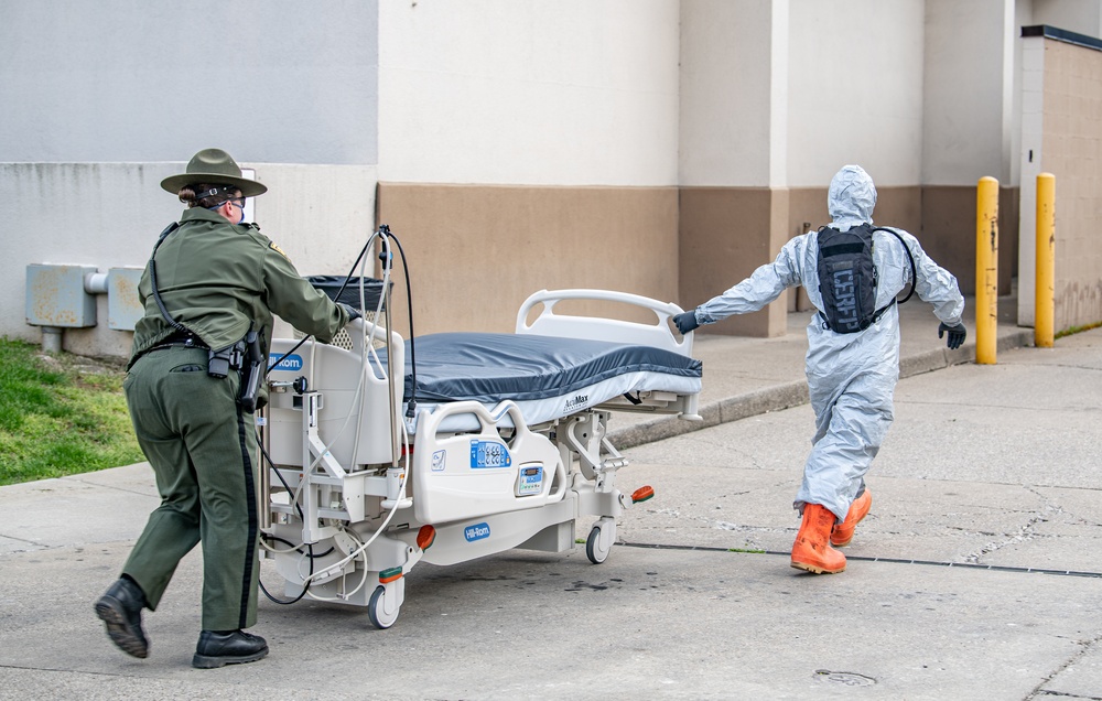 W.Va. Guard Help Build COVID-19 Response Medical Surge Capacity in West Virginia