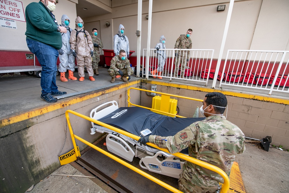 W.Va. Guard Help Build COVID-19 Response Medical Surge Capacity in West Virginia