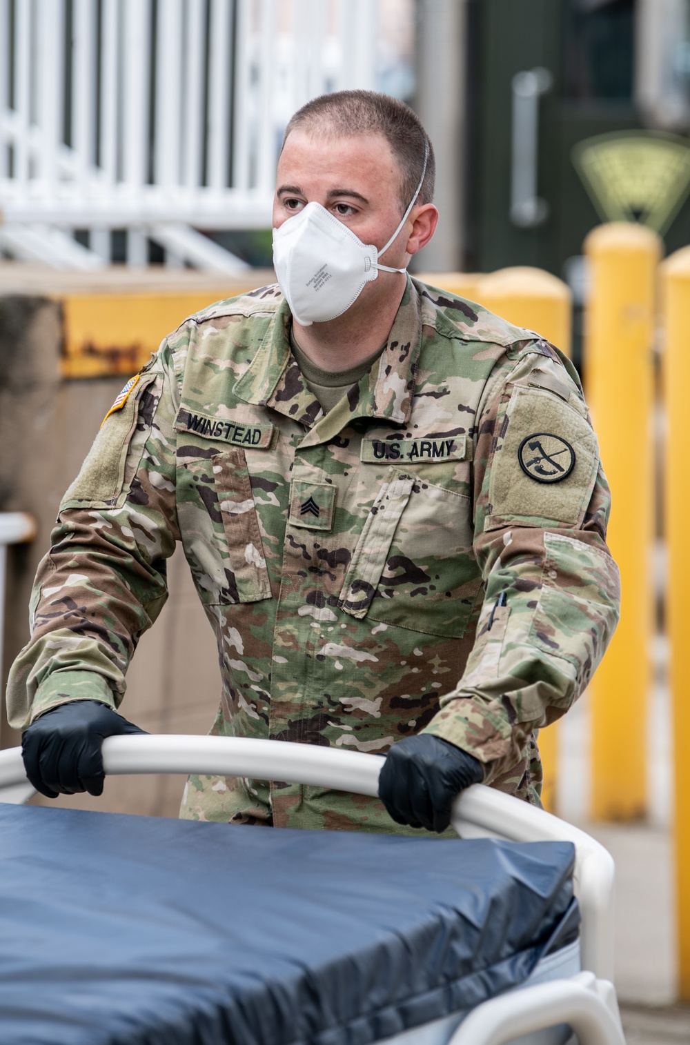 W.Va. Guard Help Build COVID-19 Response Medical Surge Capacity in West Virginia