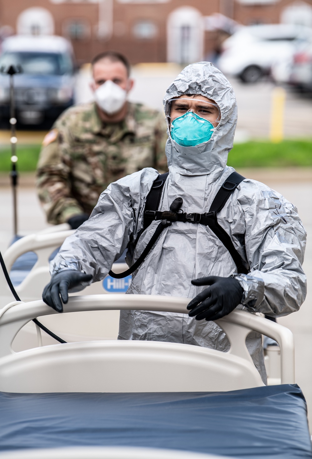 W.Va. Guard Help Build COVID-19 Response Medical Surge Capacity in West Virginia