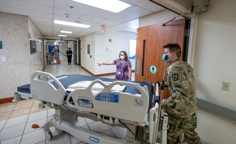 W.Va. Guard Help Build COVID-19 Response Medical Surge Capacity in West Virginia