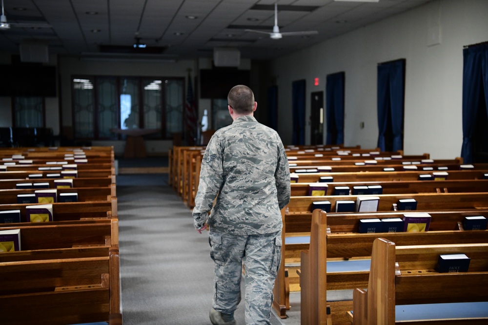 Kunsan Base chapel Photo Story