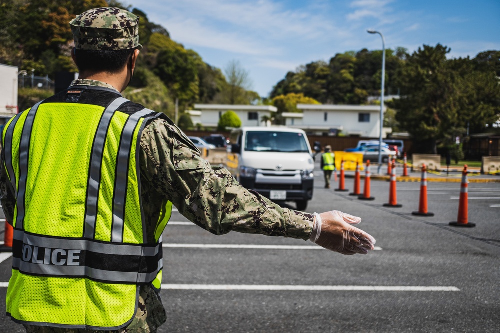 CFAY Security Department Conducts COVID-19 Screenings