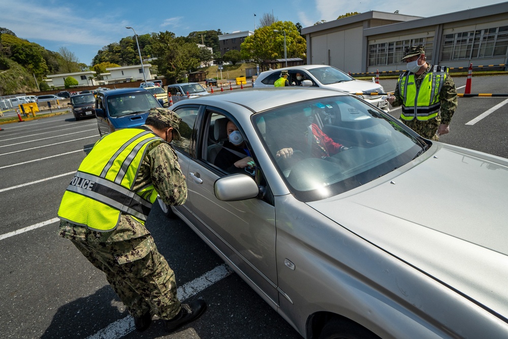 CFAY Security Department Conducts COVID-19 Screenings