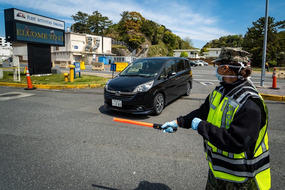 CFAY Security Department Conducts COVID-19 Screenings