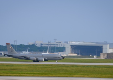 Kadena Air Base take offs