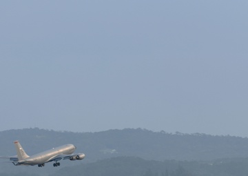 Kadena Air Base take offs