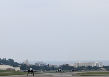 Kadena Air Base take offs