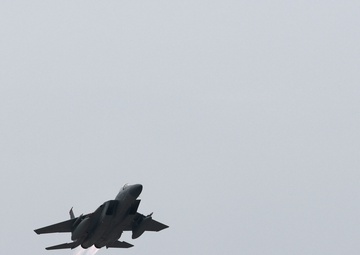 Kadena Air Base take offs