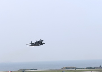 Kadena Air Base take offs