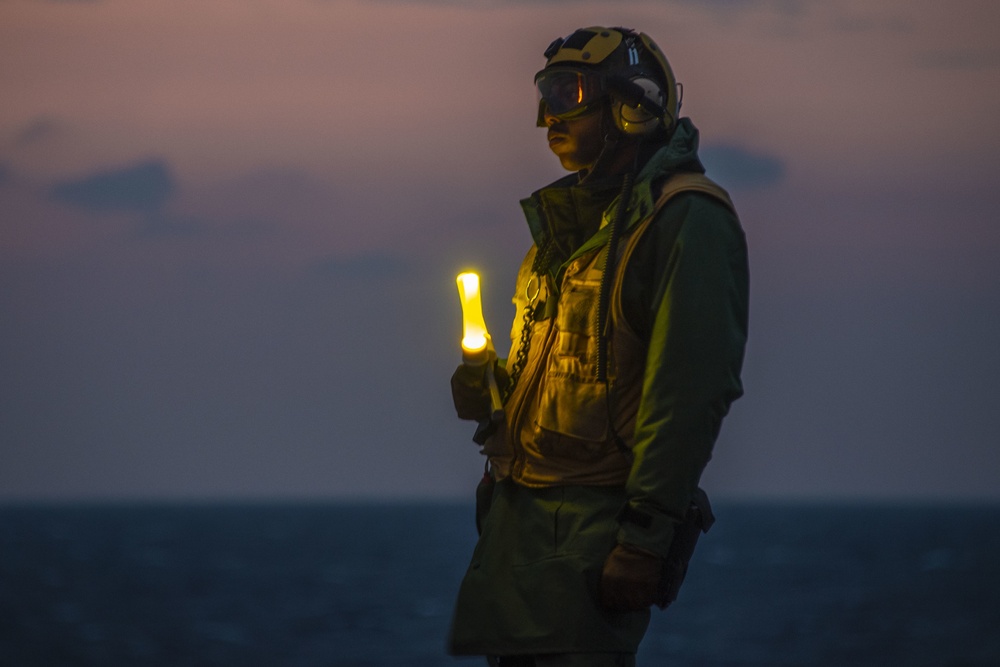 USS America (LHA 6) Conducts Flight Operations