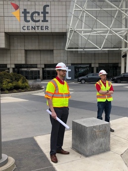 TCF Center Alternate Care Facility construction complete