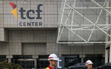 TCF Center Alternate Care Facility construction complete