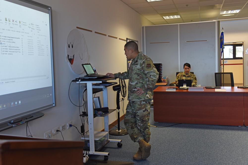 Aviano AB prepares for first virtual ALS class across AF