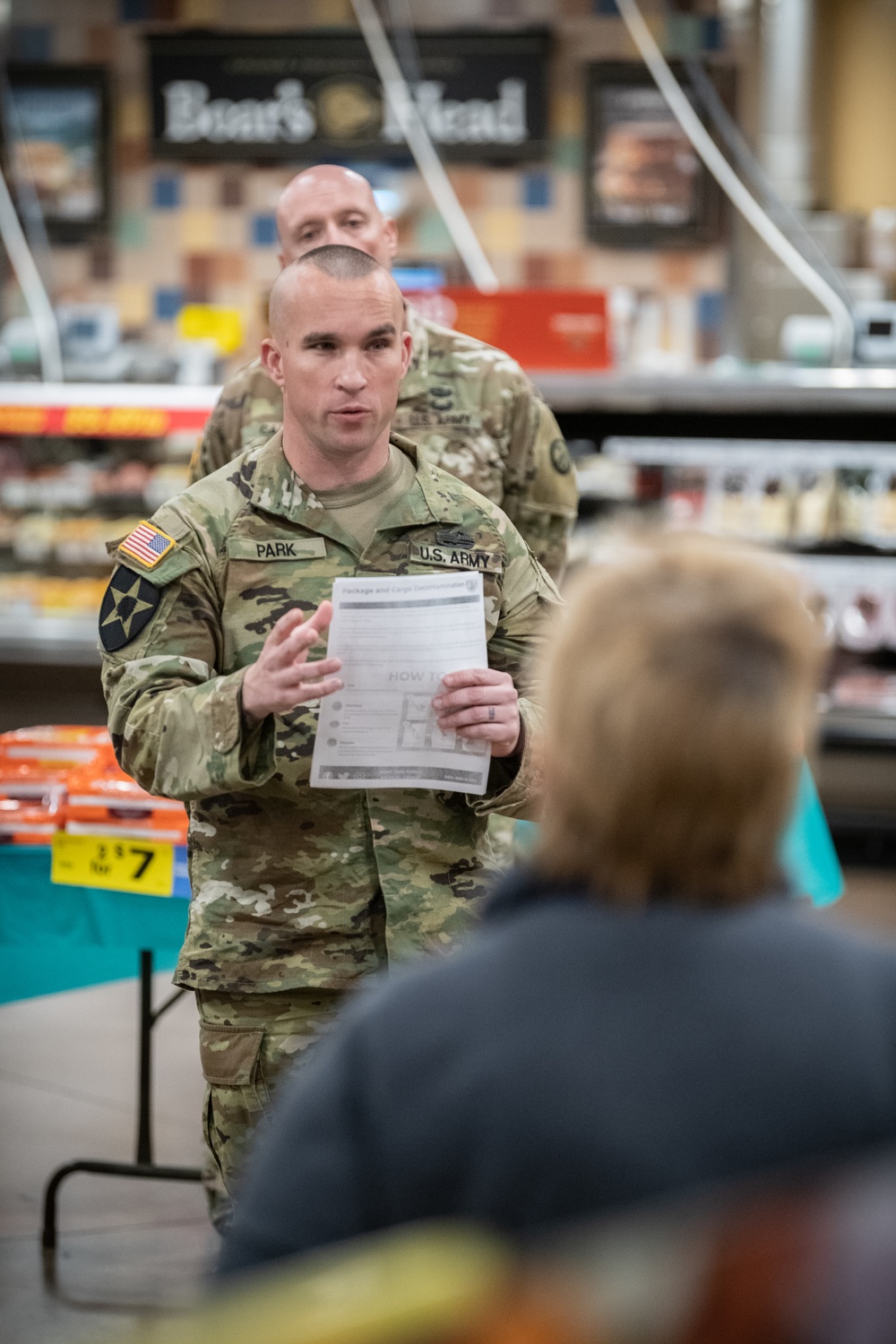 W.Va. Guard Trains Grocery Store Personnel as part of COVID-19 Response