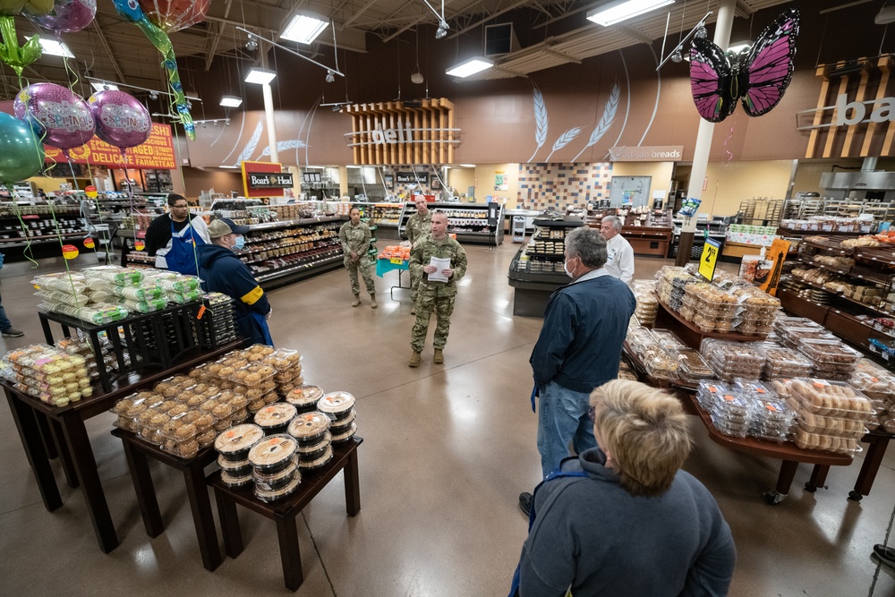 W.Va. Guard Trains Grocery Store Personnel as part of COVID-19 Response