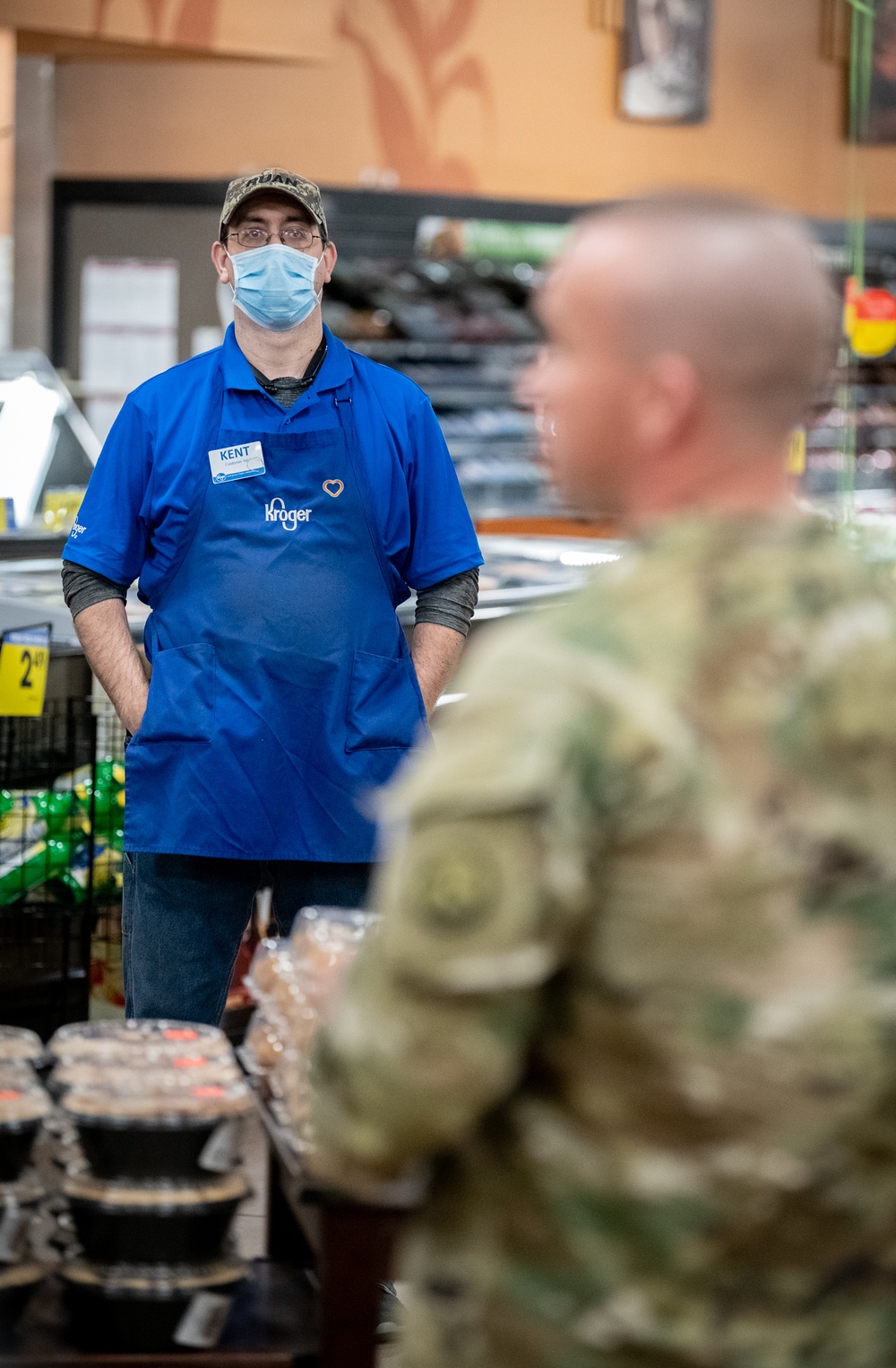 W.Va. Guard Trains Grocery Store Personnel as part of COVID-19 Response