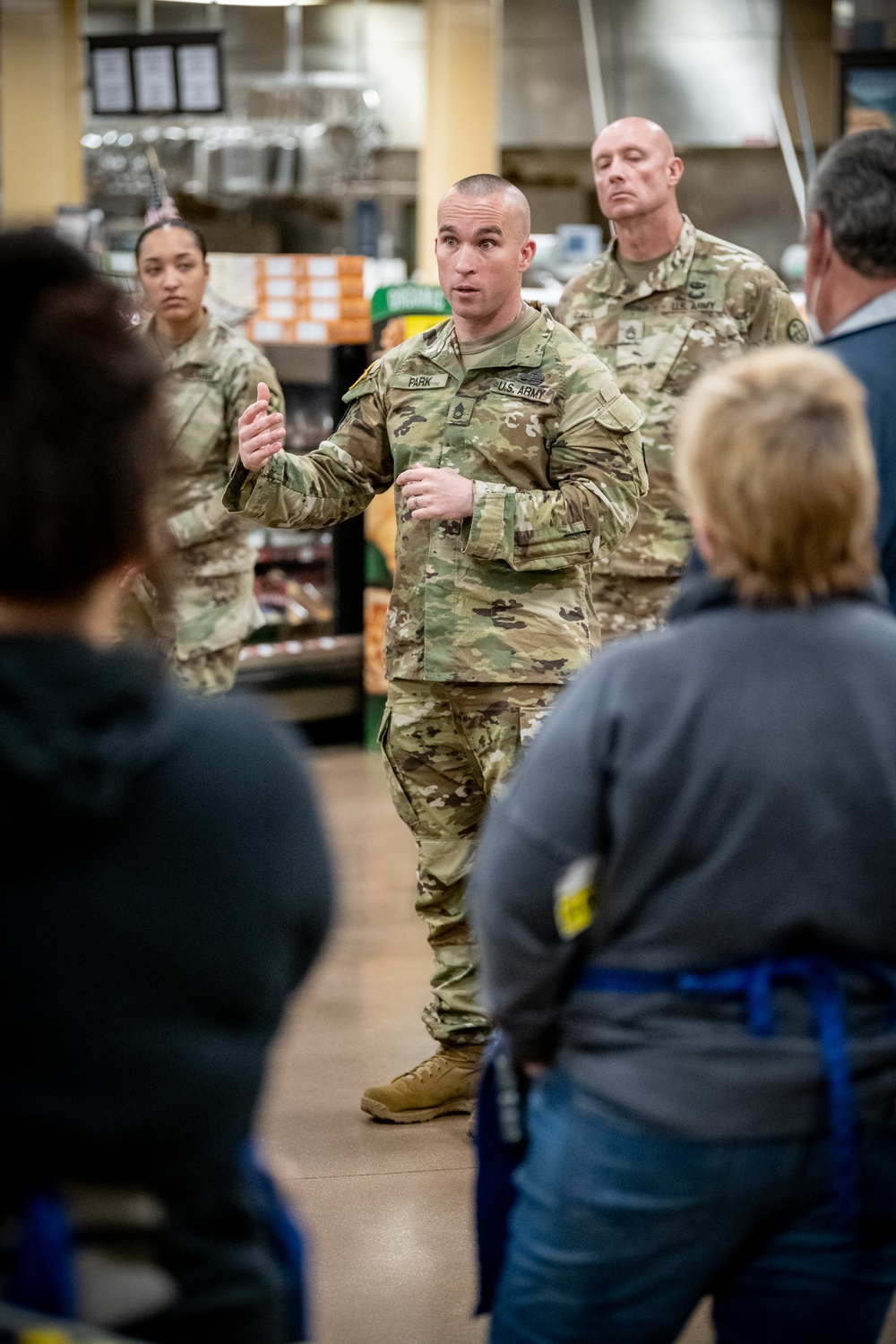 W.Va. Guard Trains Grocery Store Personnel as part of COVID-19 Response