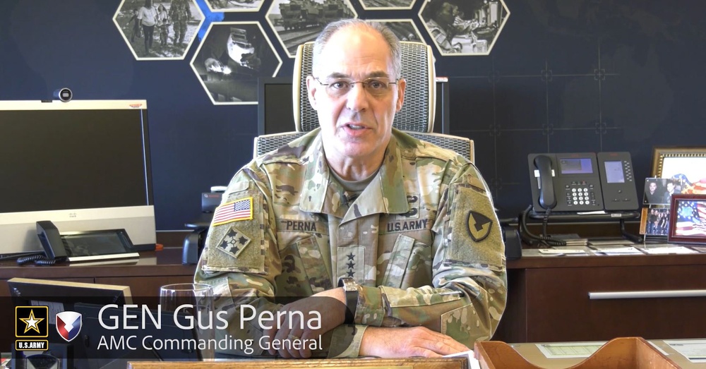 Gen. Gus Perna COVID-19 message to the workforce