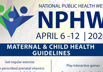 National Public Health Week: Maternal &amp; Child Health Guidelines