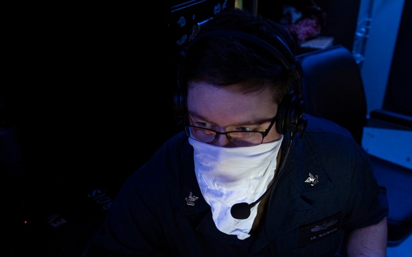 Sterett Sailors Participate in a Fleet Synthetic Exercise