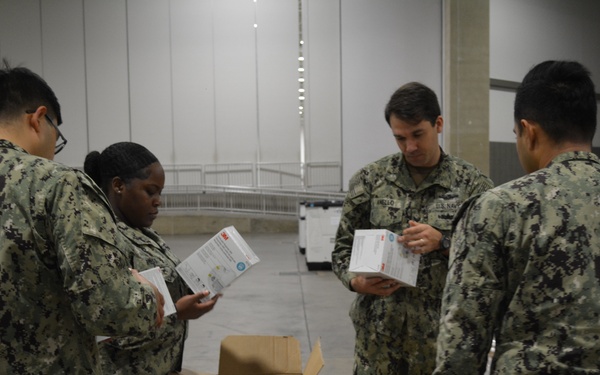 EMF-M Dallas conduct inventory of medical equipment