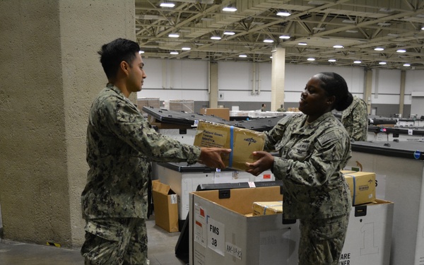 EMF-M in Dallas conduct inventory of medical supplies