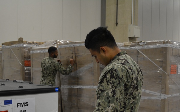 EMF-M in Dallas conduct inventory of medical supplies