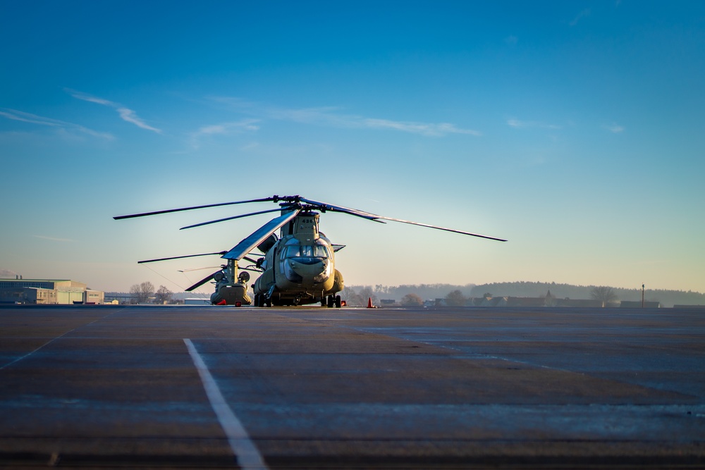 U.S. Army aviation brigade and paratroopers train on Cyprus