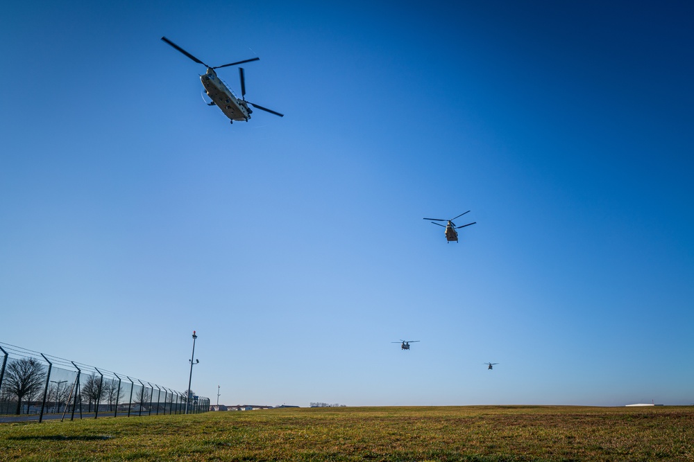 U.S. Army aviation brigade and paratroopers train on Cyprus