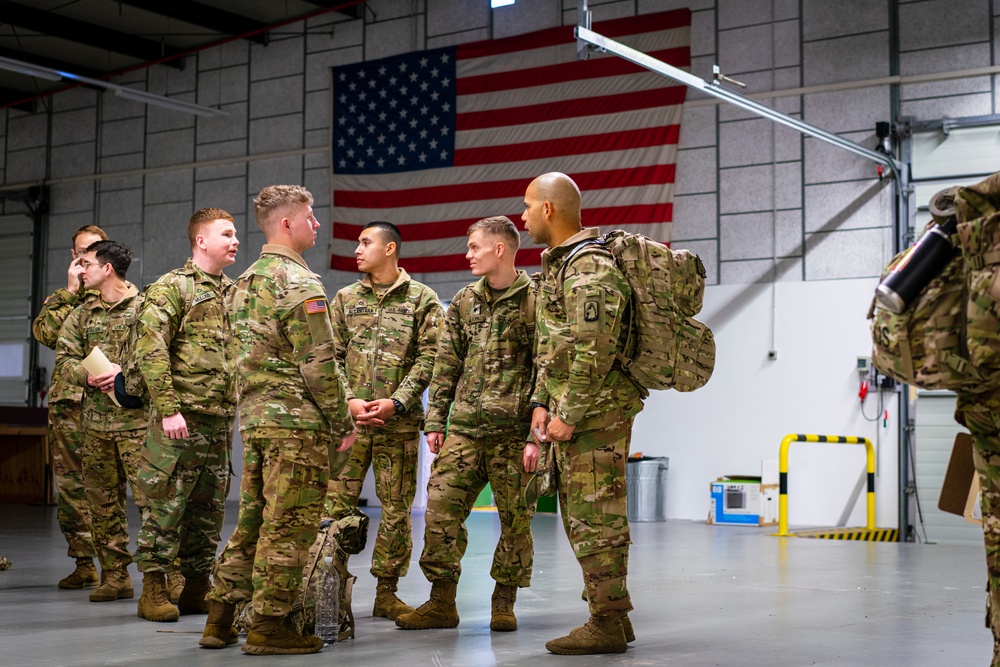 U.S. Army aviation brigade and paratroopers train on Cyprus