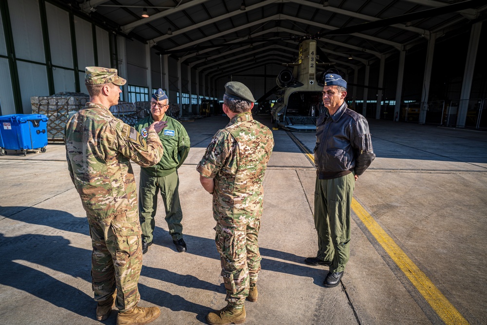 U.S. Army aviation brigade and paratroopers train on Cyprus