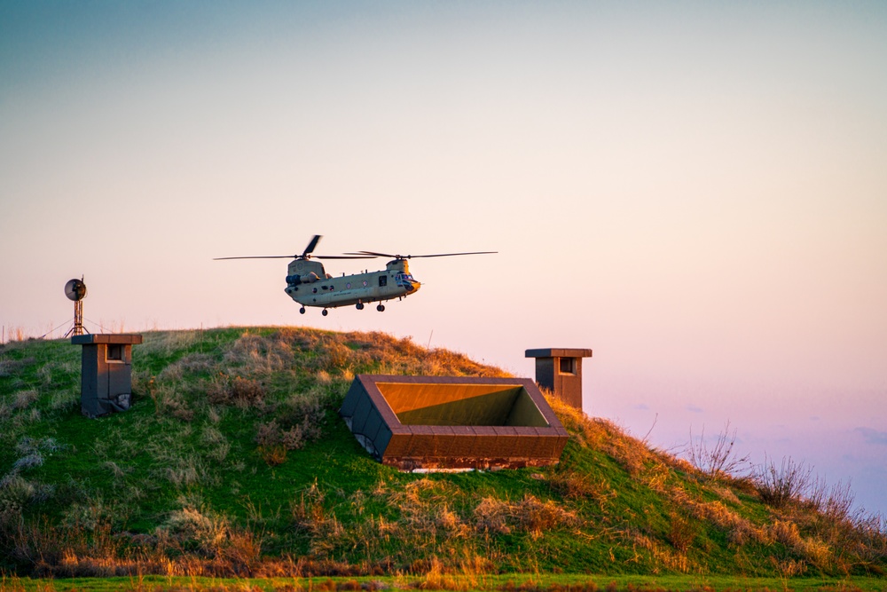 U.S. Army aviation brigade and paratroopers train on Cyprus